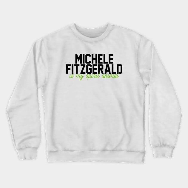 michele fitz spirit Crewneck Sweatshirt by disfor